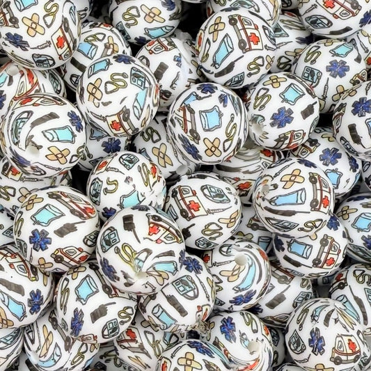 15mm EMT Silicone Bead