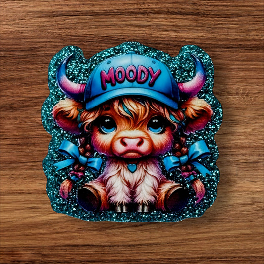Moody Acrylic Flatback