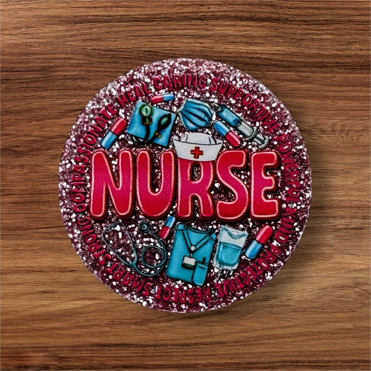 Nurse Acrylic Flatback
