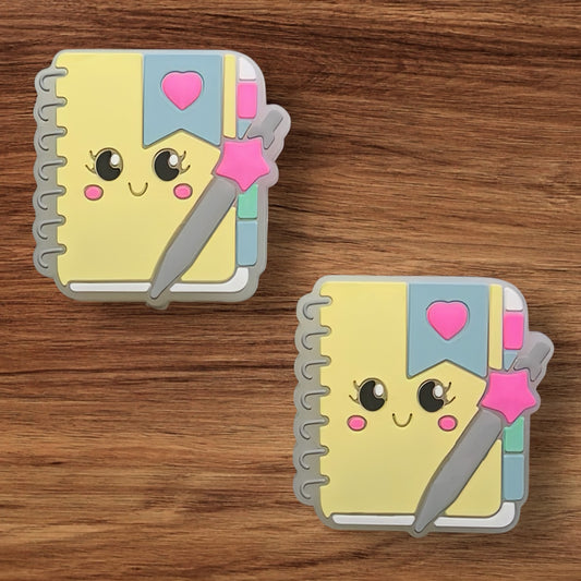 Pastel Happy Face Notebook Focal