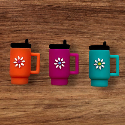 3-D Floral Tumbler Focal