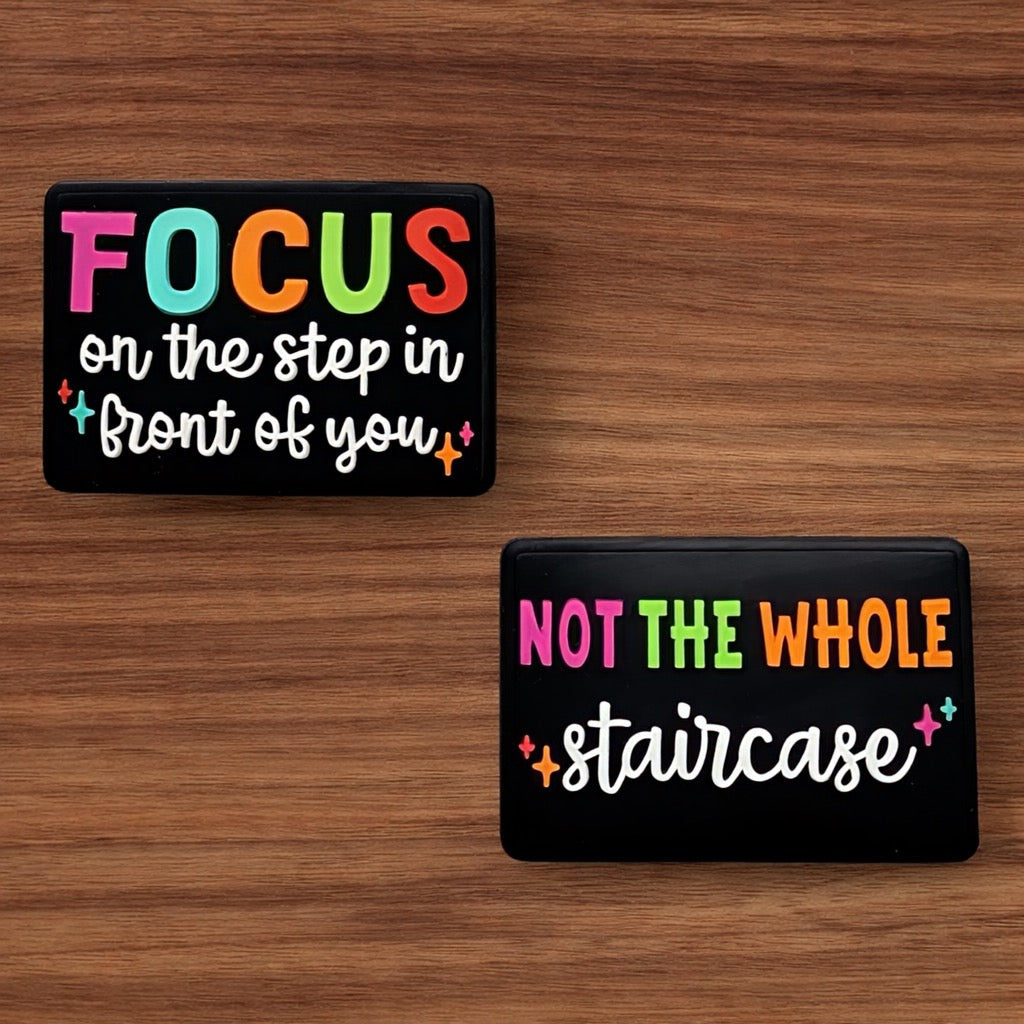 Focus On The Step In Front Of You Not The Whole Staircase Focal