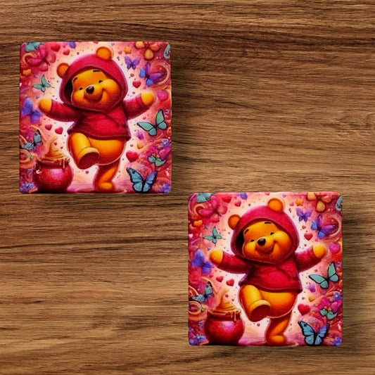 Bear With Butterflies Focal