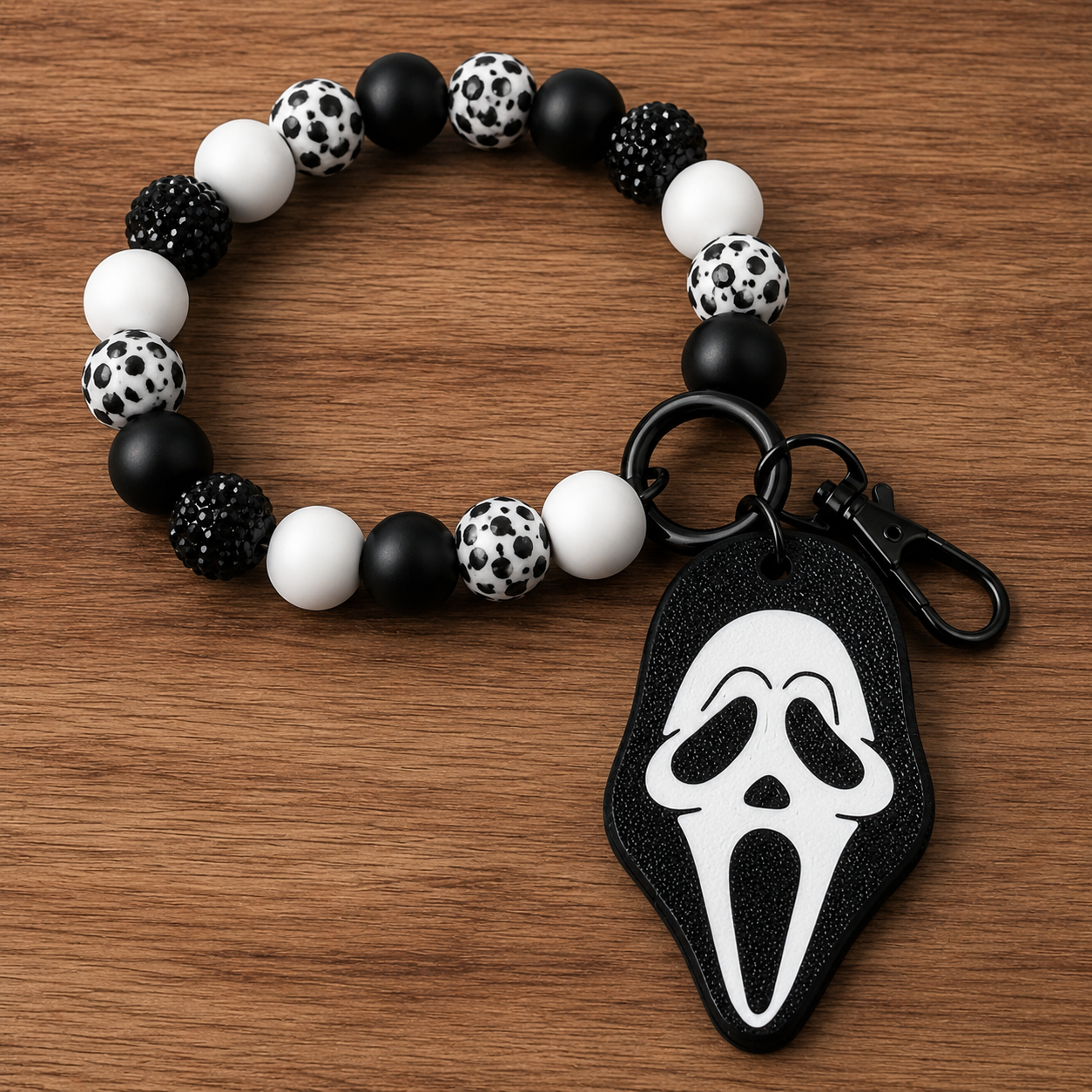 3-D Ghostface Keychain Clicker