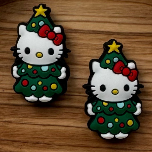 Kitty Christmas Tree Focal