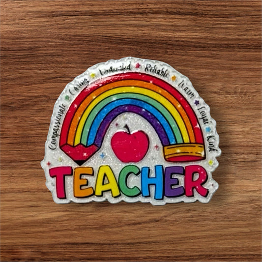 Teacher Acrylic Flatback