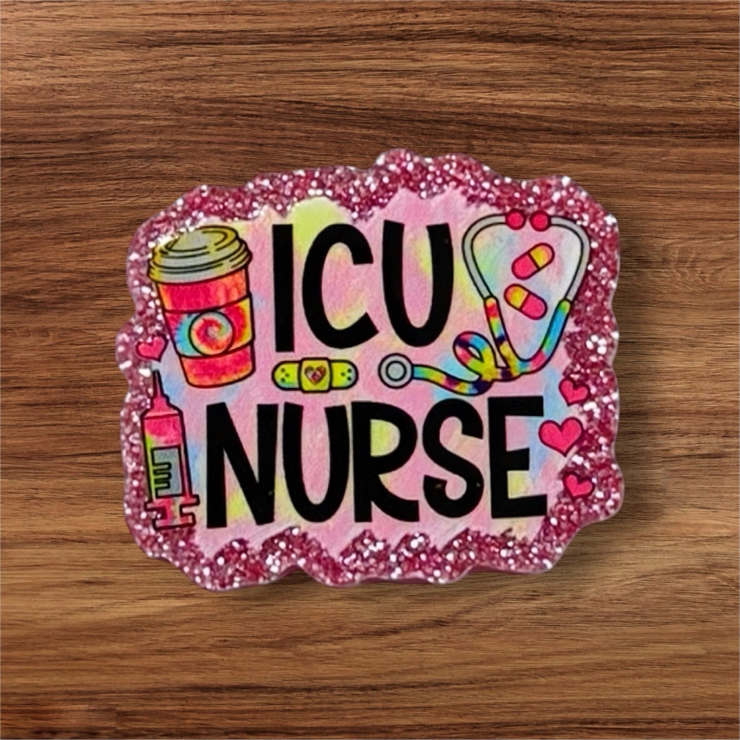 ICU Nurse Acrylic Flatback