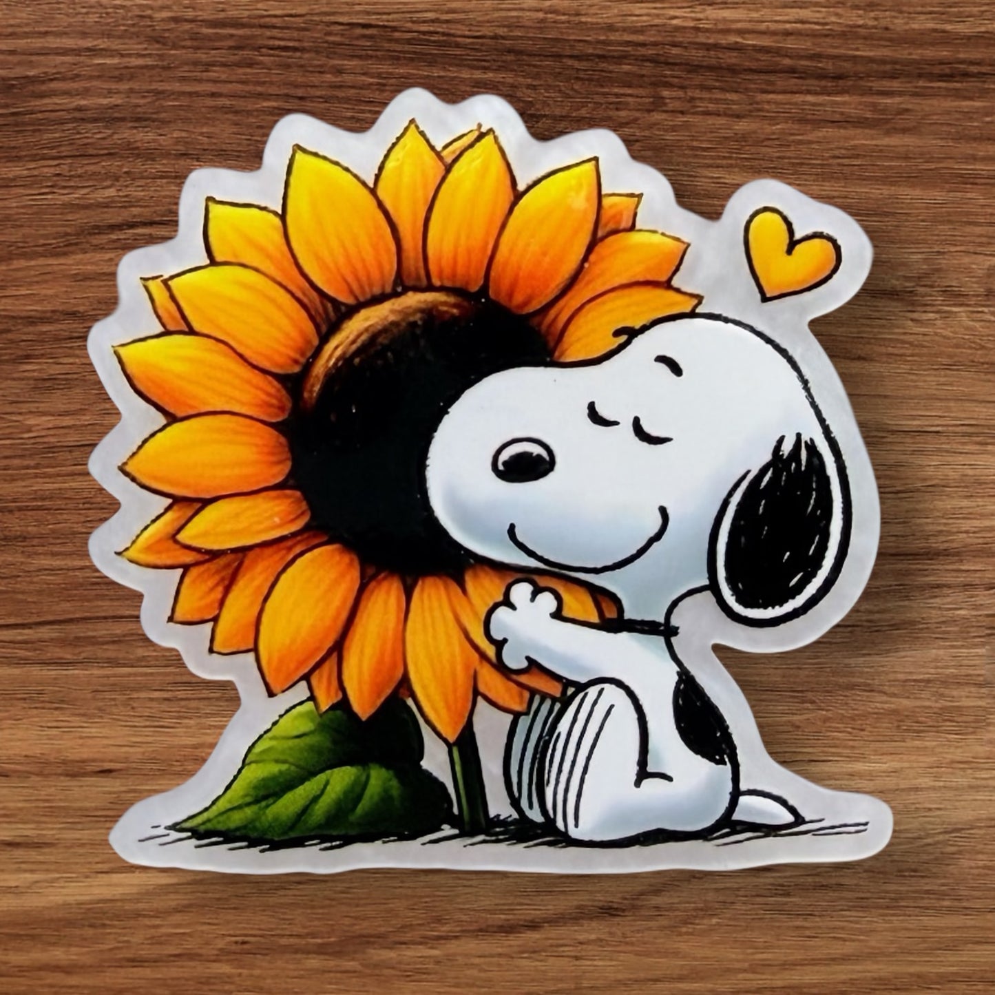 Snoop With Sunflower Focal