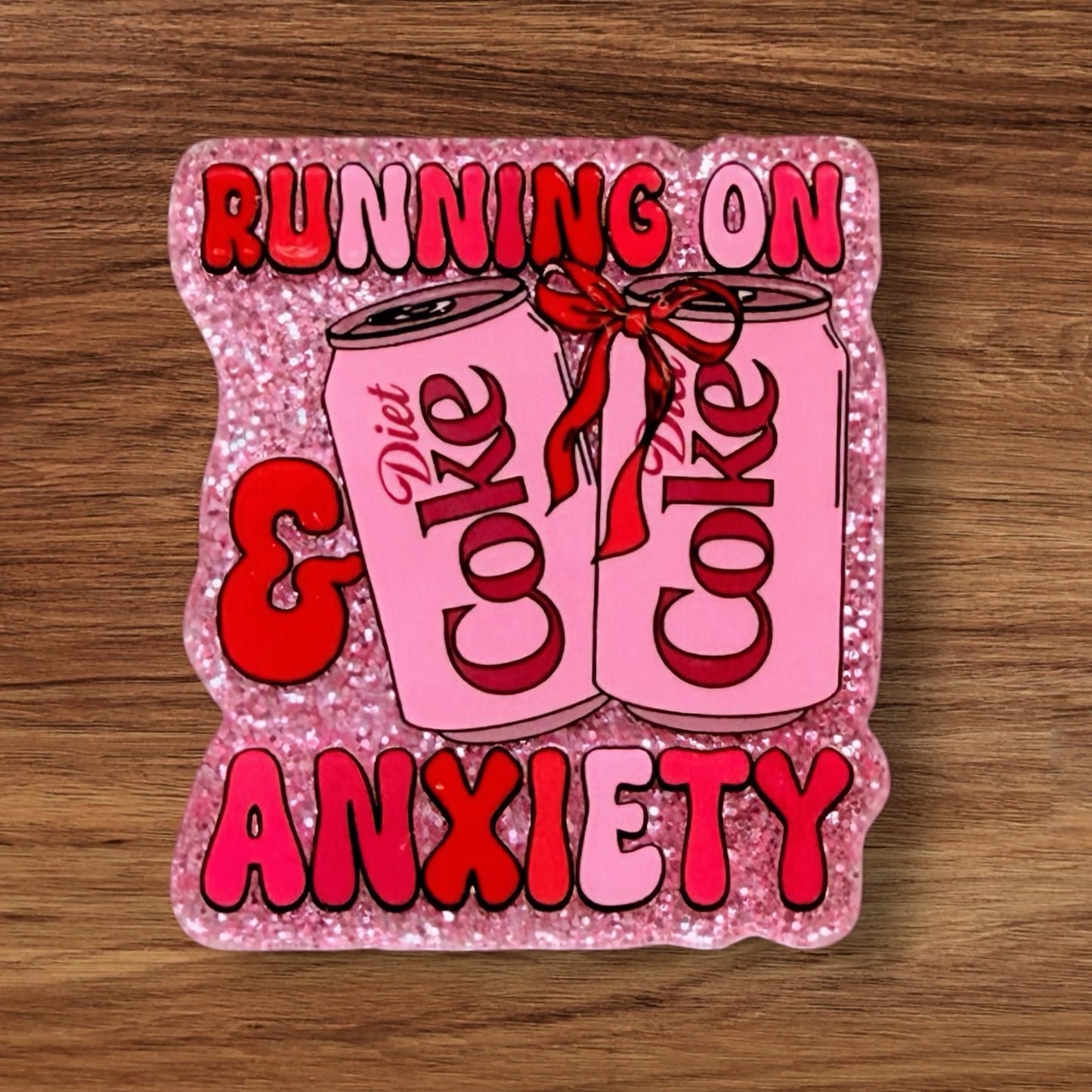 Running On Diet Coke & Anxiety Flatback