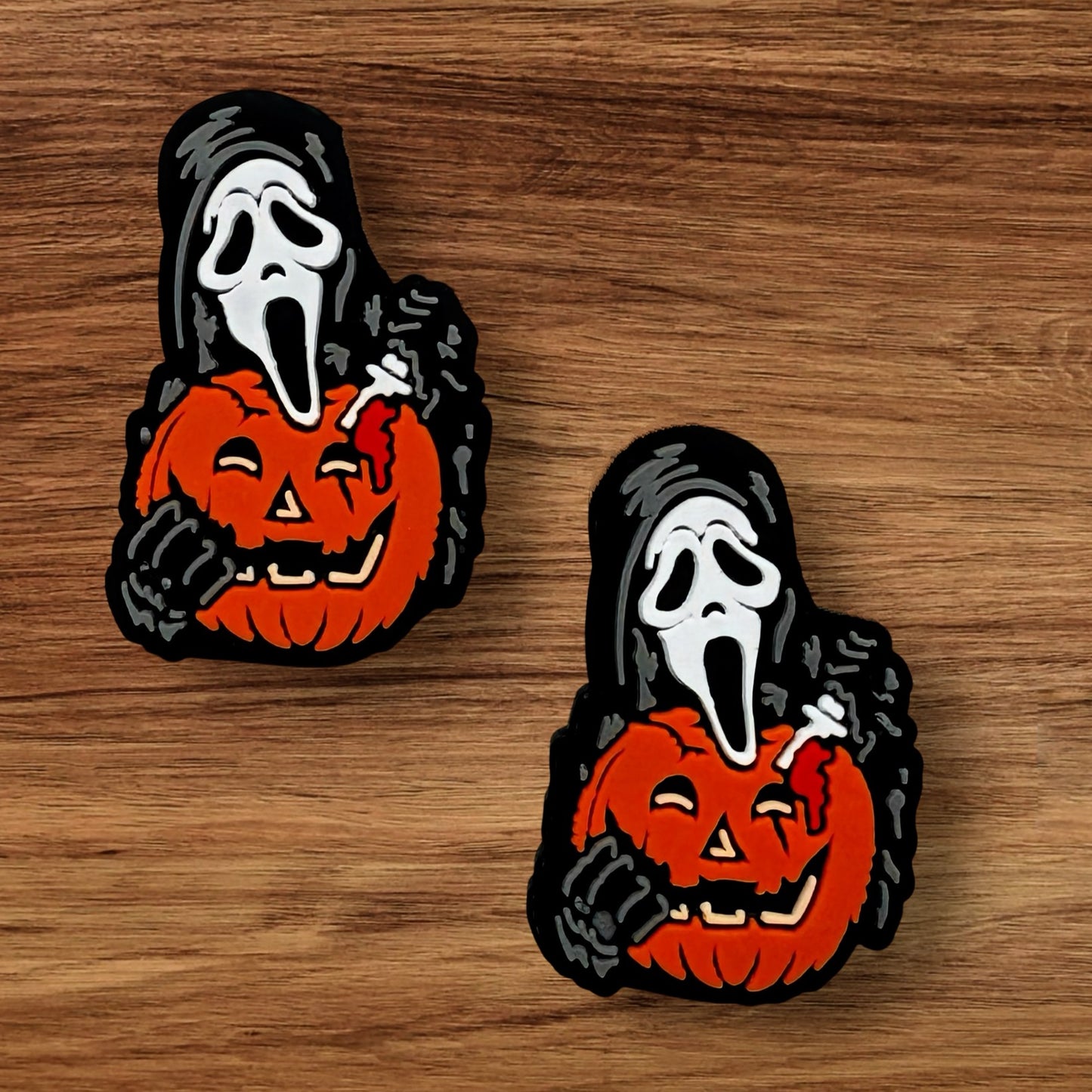 Ghost Guy With Pumpkin Focal