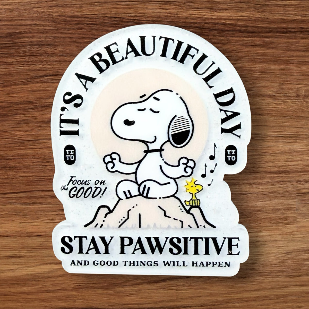 It’s A Beautiful Day Acrylic Flatback