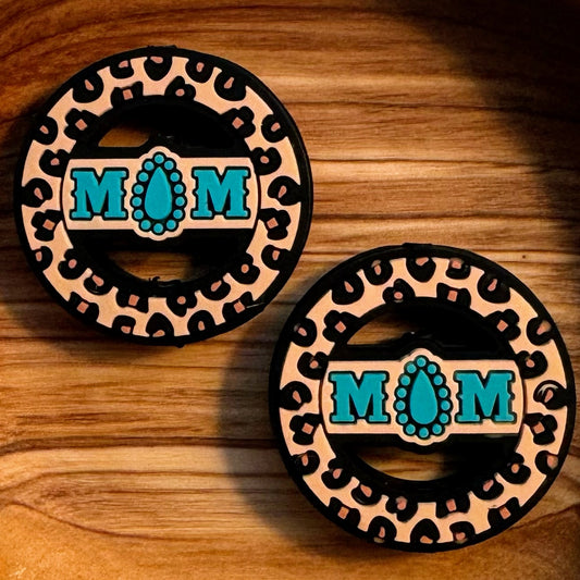 Leopard & Turquoise Mom Focal