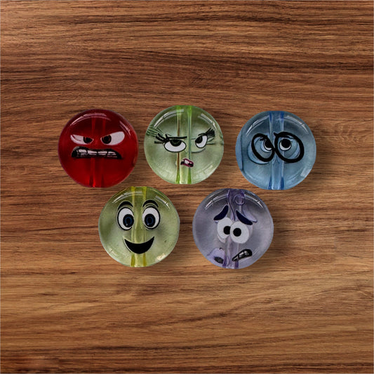 Emotions Acrylic Beads