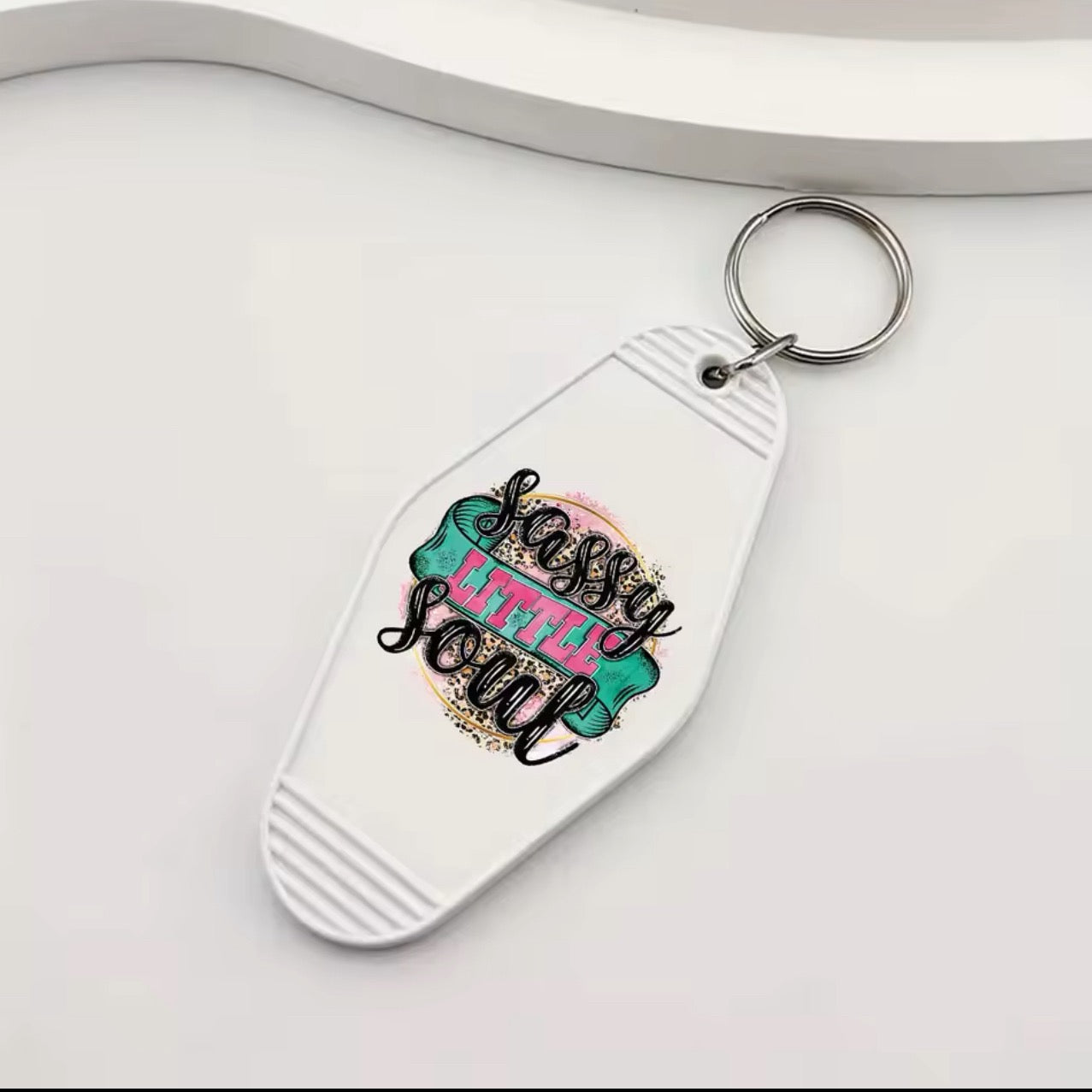 Sassy Little Soul Keychain Sticker