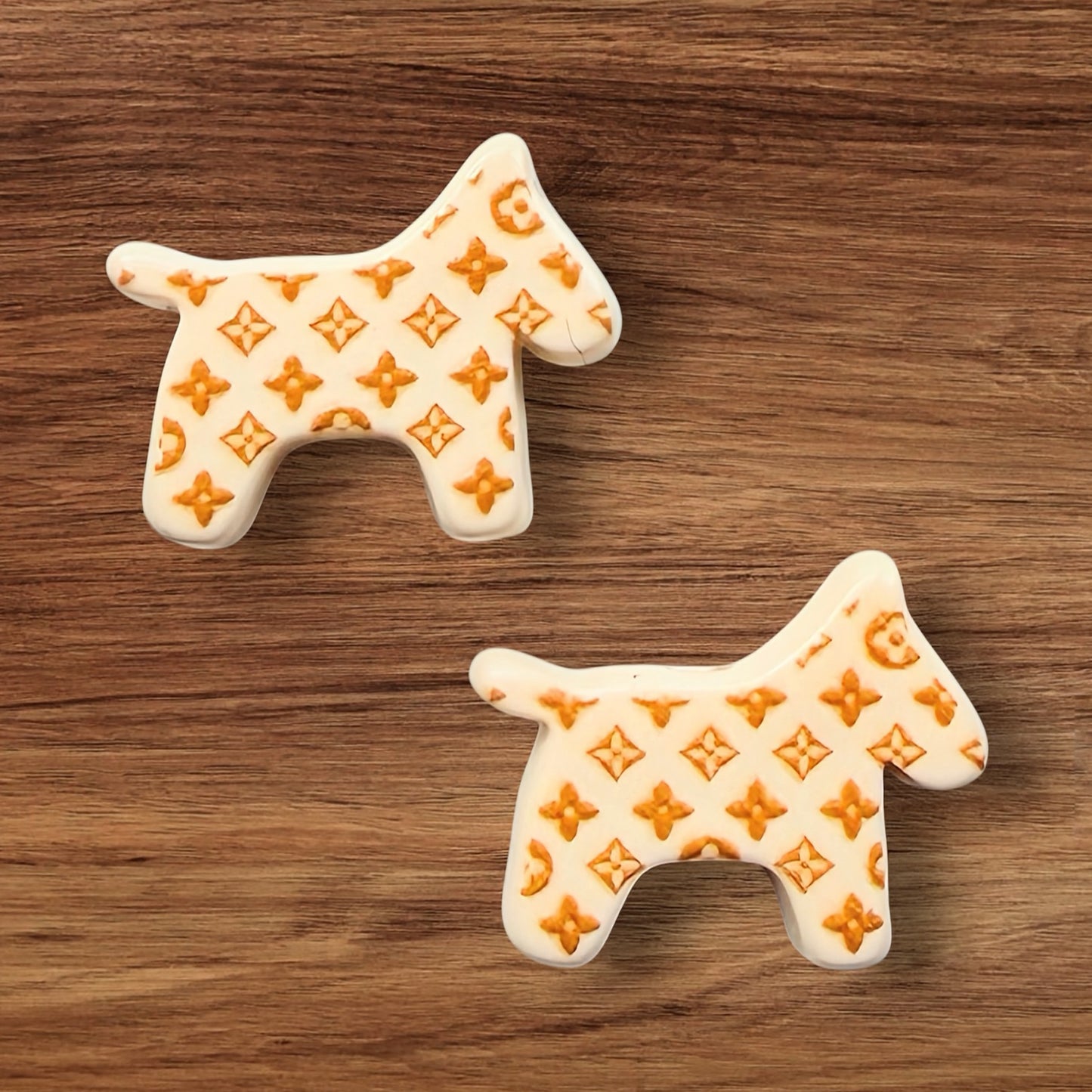 Acrylic Designer Dog Bead