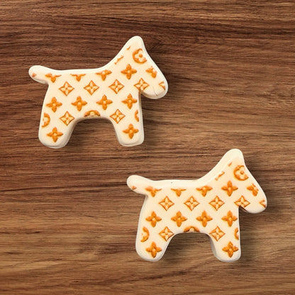 Acrylic Designer Dog Bead