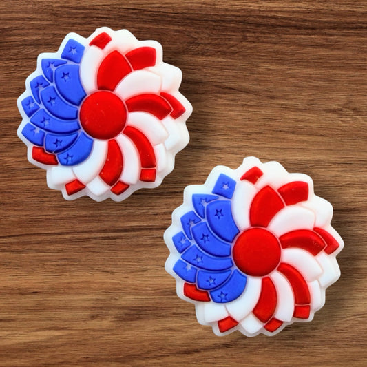 Patriotic Sunflower Focal