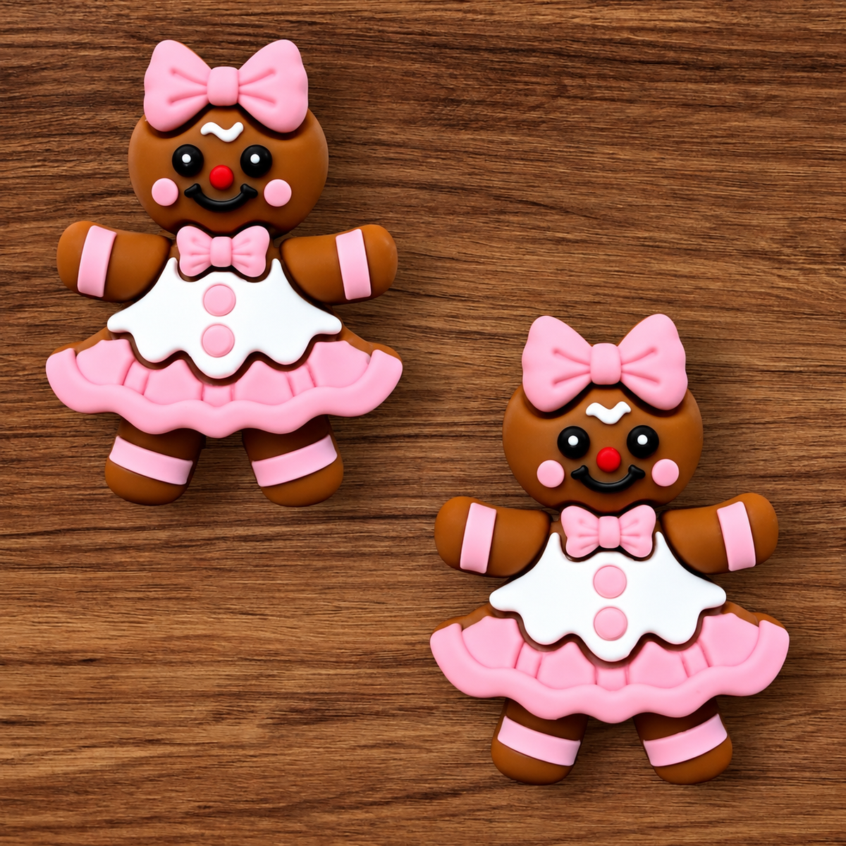3-D Gingerbread Girl Focal