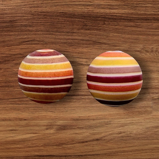 15mm Fall Vibes Silicone Bead