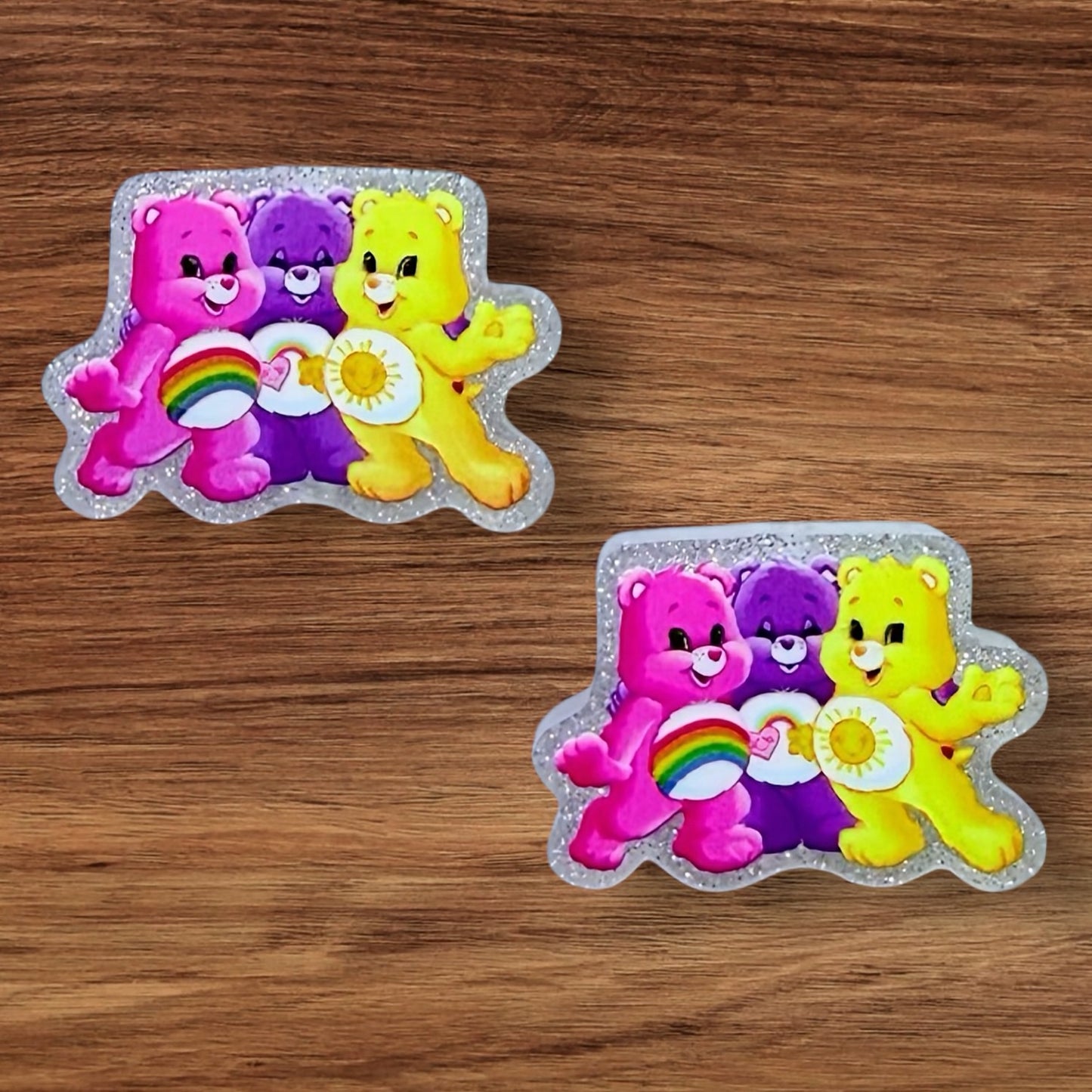 Colorful Bears Acrylic Focal