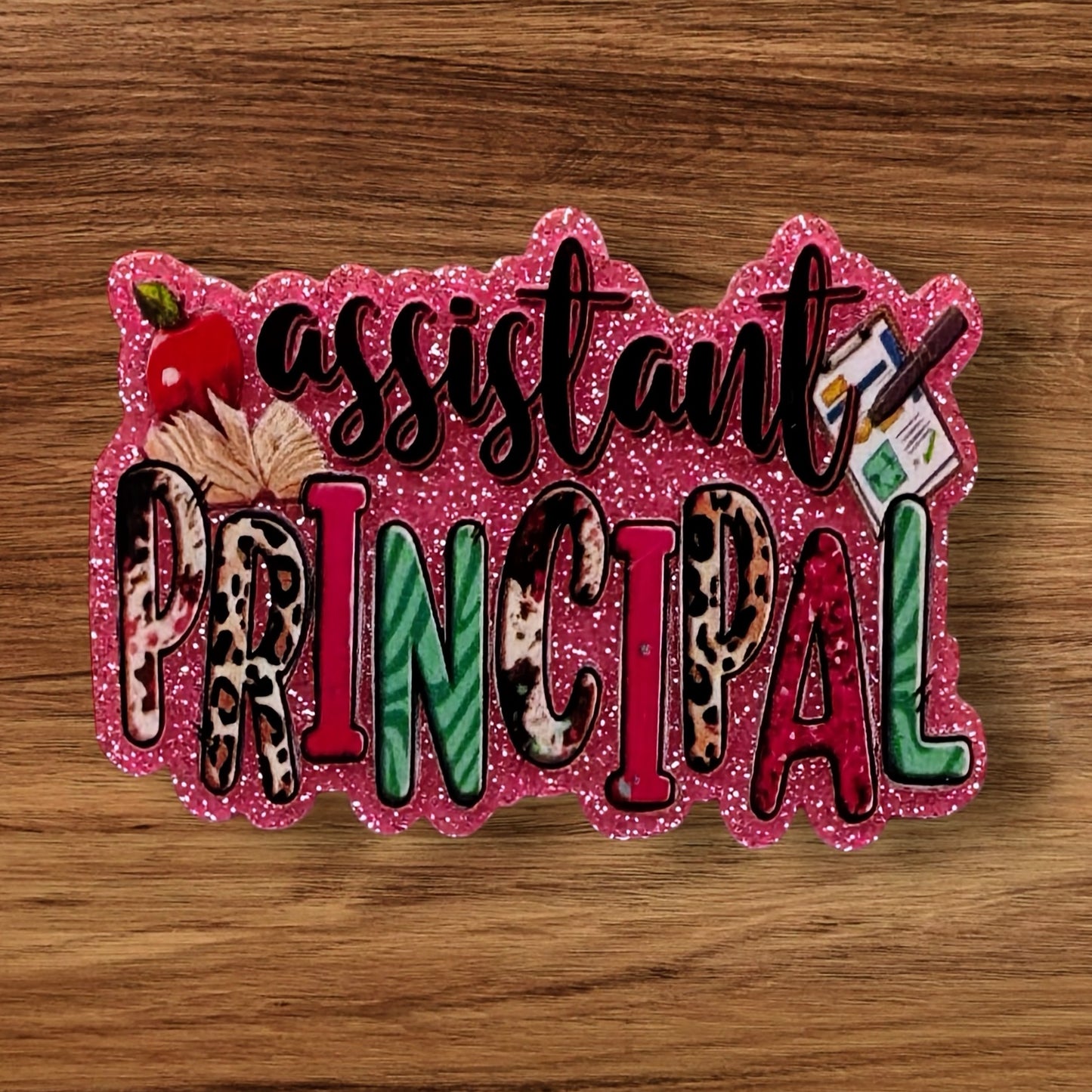 Assistant Principal Acrylic Flatback