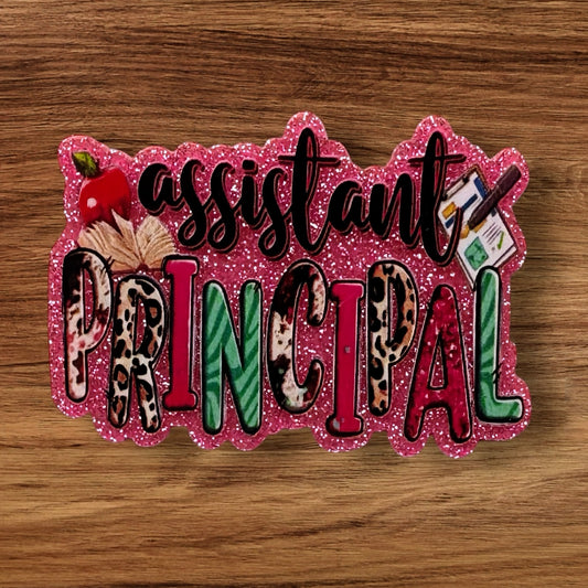 Assistant Principal Acrylic Flatback