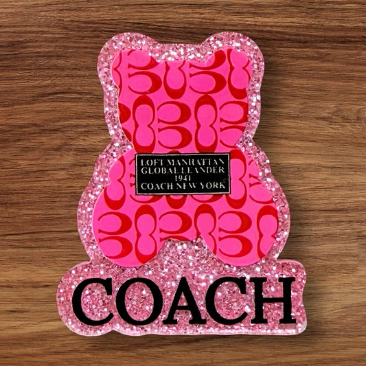 Designer Bear Acrylic Flatback
