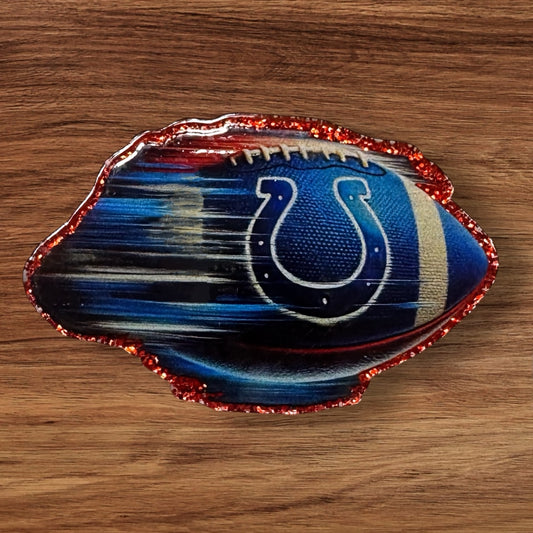 Football Acrylic Flatback