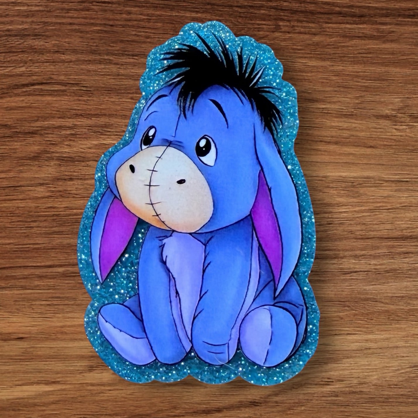 Blue Donkey Acrylic Flatback