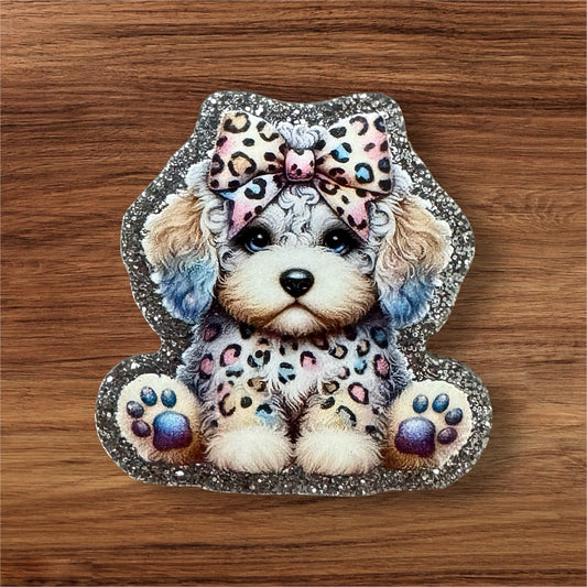 Puppy Acrylic Flatback