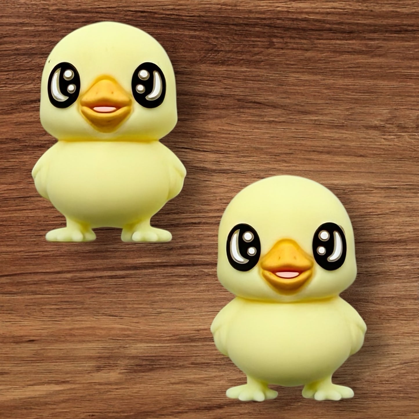 3-D Light Yellow Duck Focal