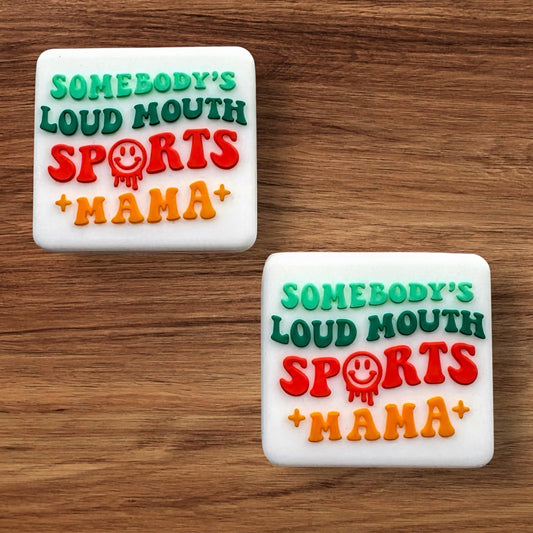 Someone’s Loud Mouth Sports Mama Focal