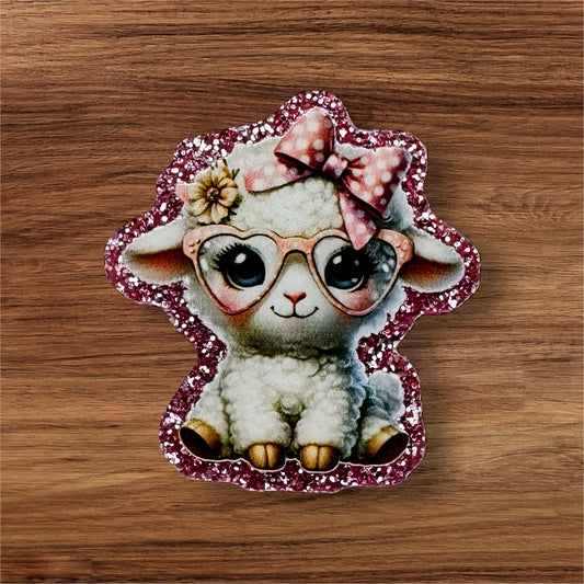 Cute Lamb Acrylic Flatback