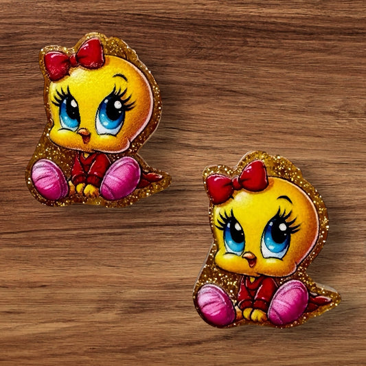 Acrylic Yellow Bird Focal