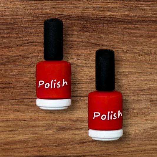 3-D Nail Polish Focal (Red)