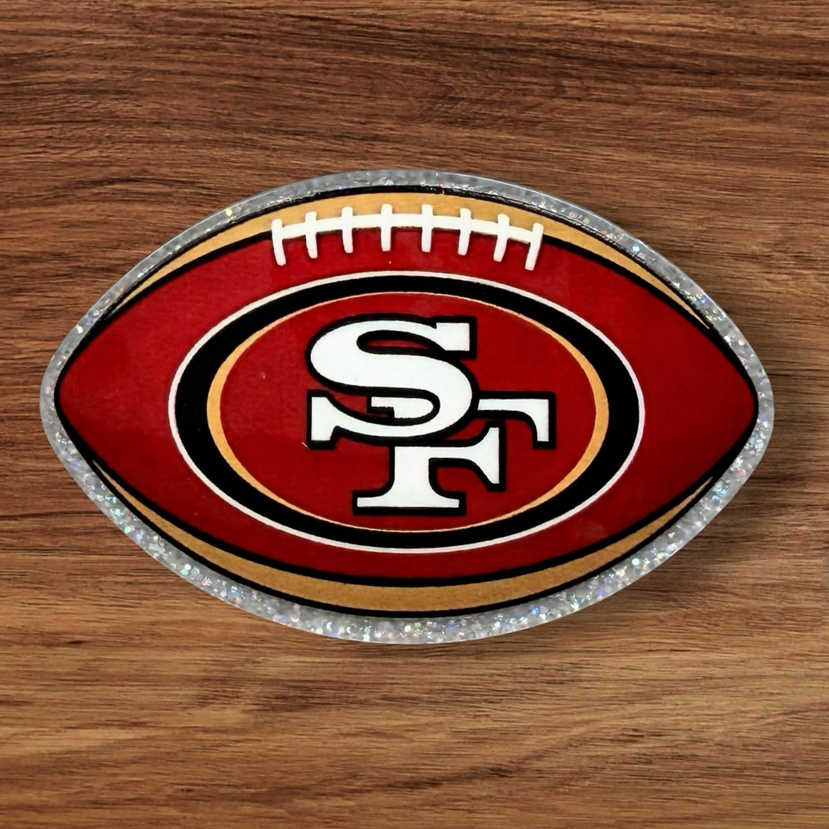 San Francisco Football Acrylic Flatback