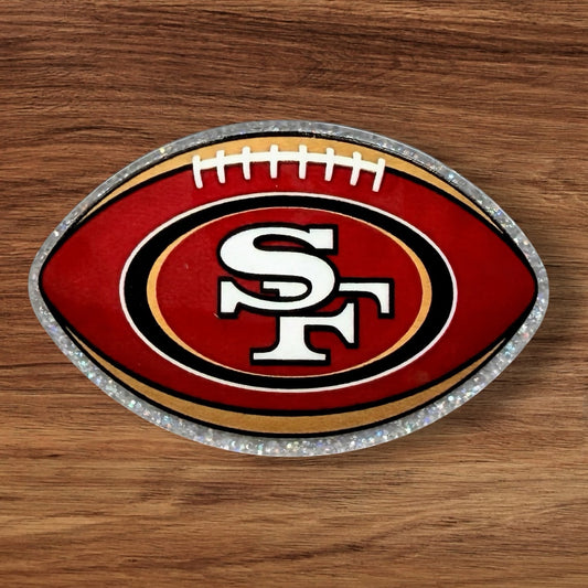 San Francisco Football Acrylic Flatback