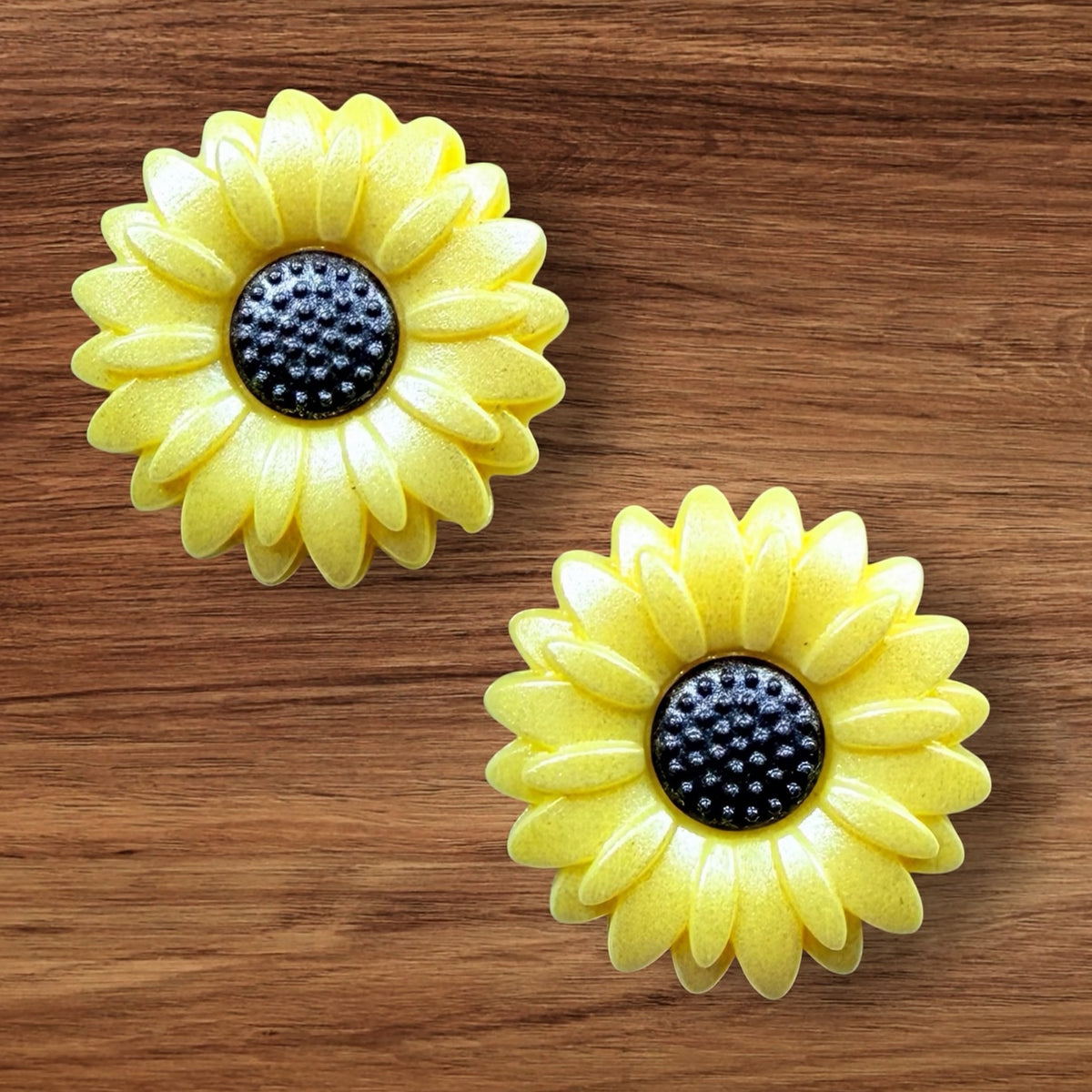 Light Yellow Opal Sunflower Focal