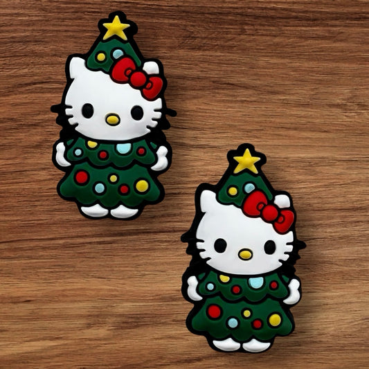 Kitty Christmas Tree Focal