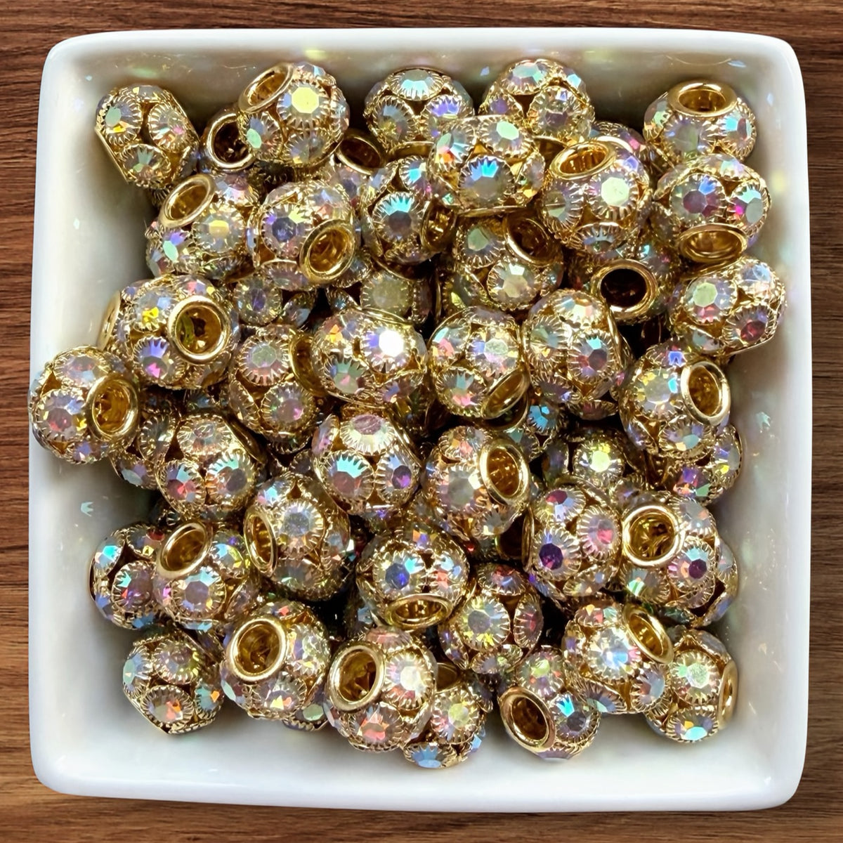 14mm Rhinestone Bead