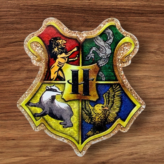 HP Crest Acrylic Flatback