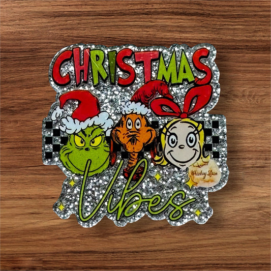 Christmas Vibes Acrylic Flatback