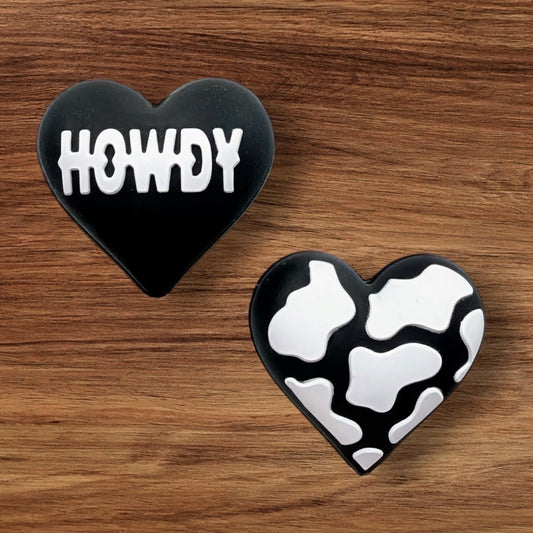 3-D Howdy Heart Focal