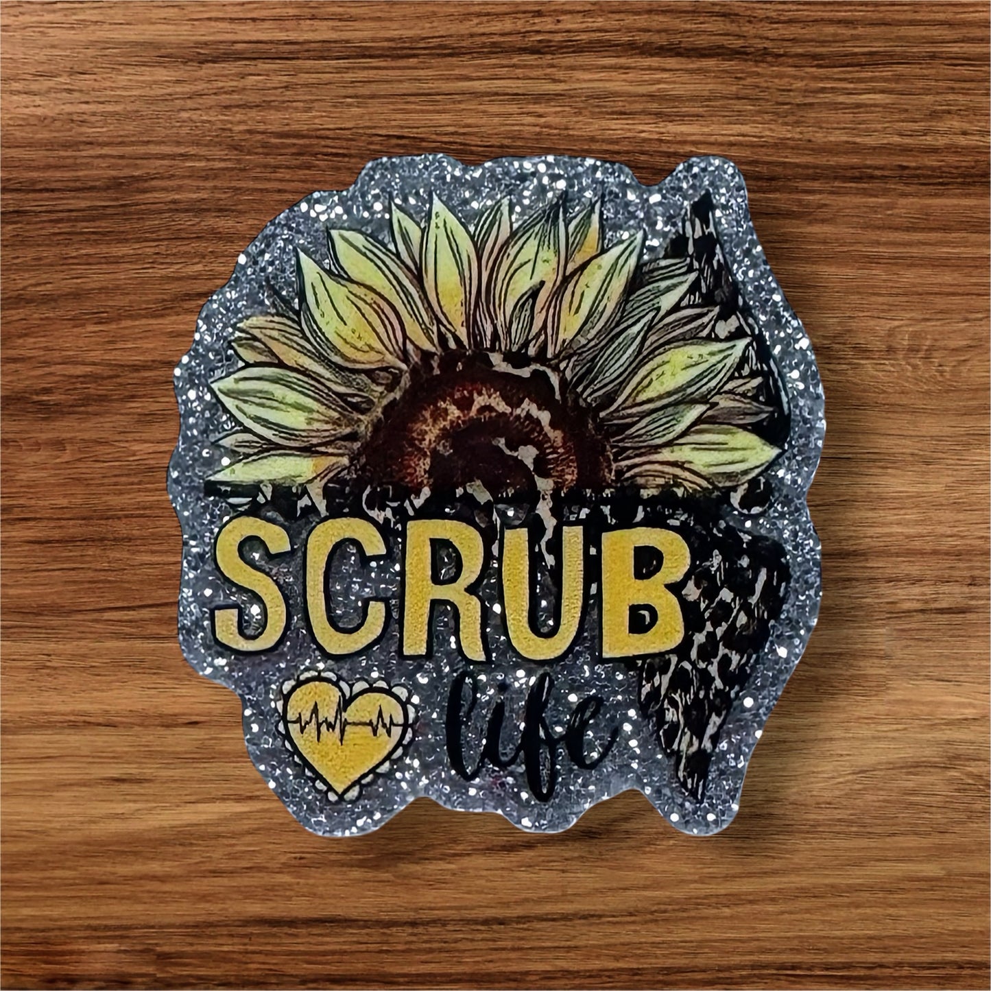 Scrub Life Acrylic Flatback