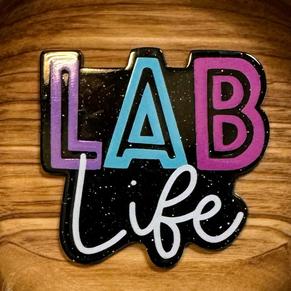 Lab Life Acrylic Flatback