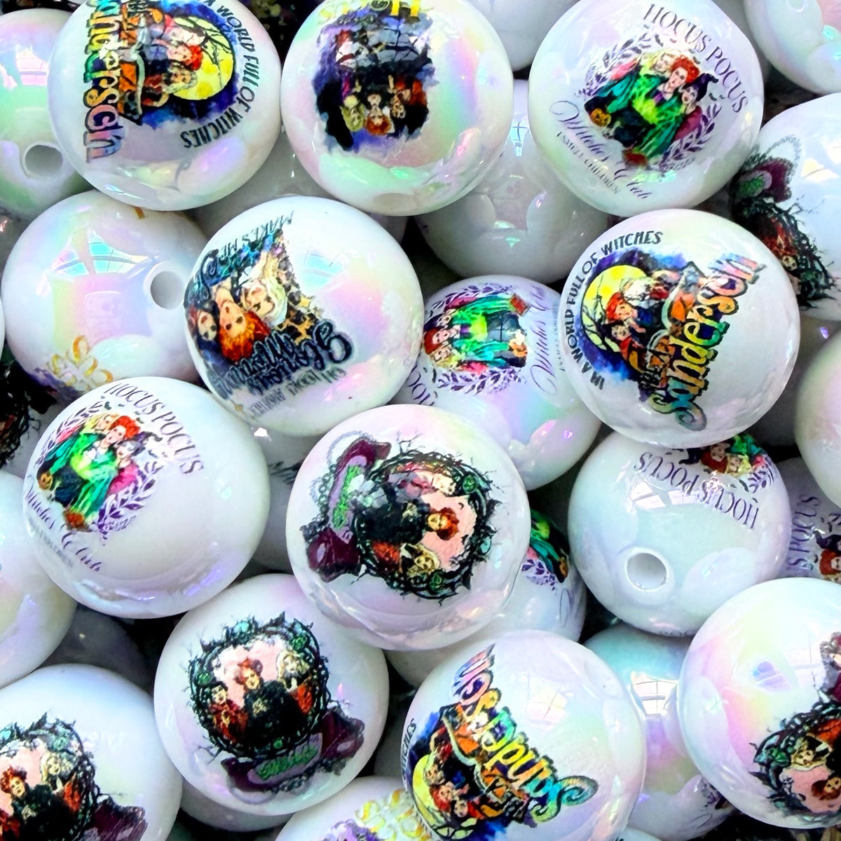 16mm Sanderson Sisters Acrylic Bead