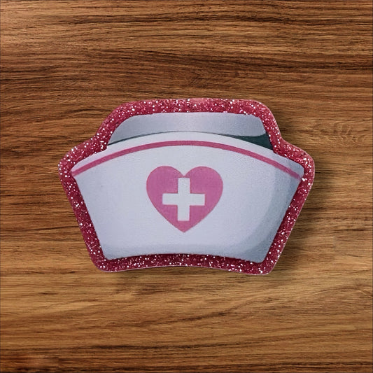 Nurse Hat Acrylic Flatback