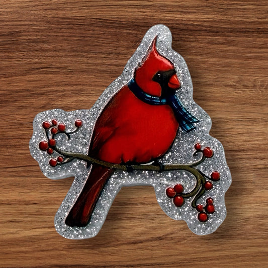 Red Cardinal Acrylic Flatback