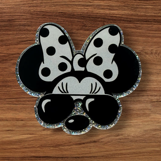 Mouse With Shades Acrylic Flatback