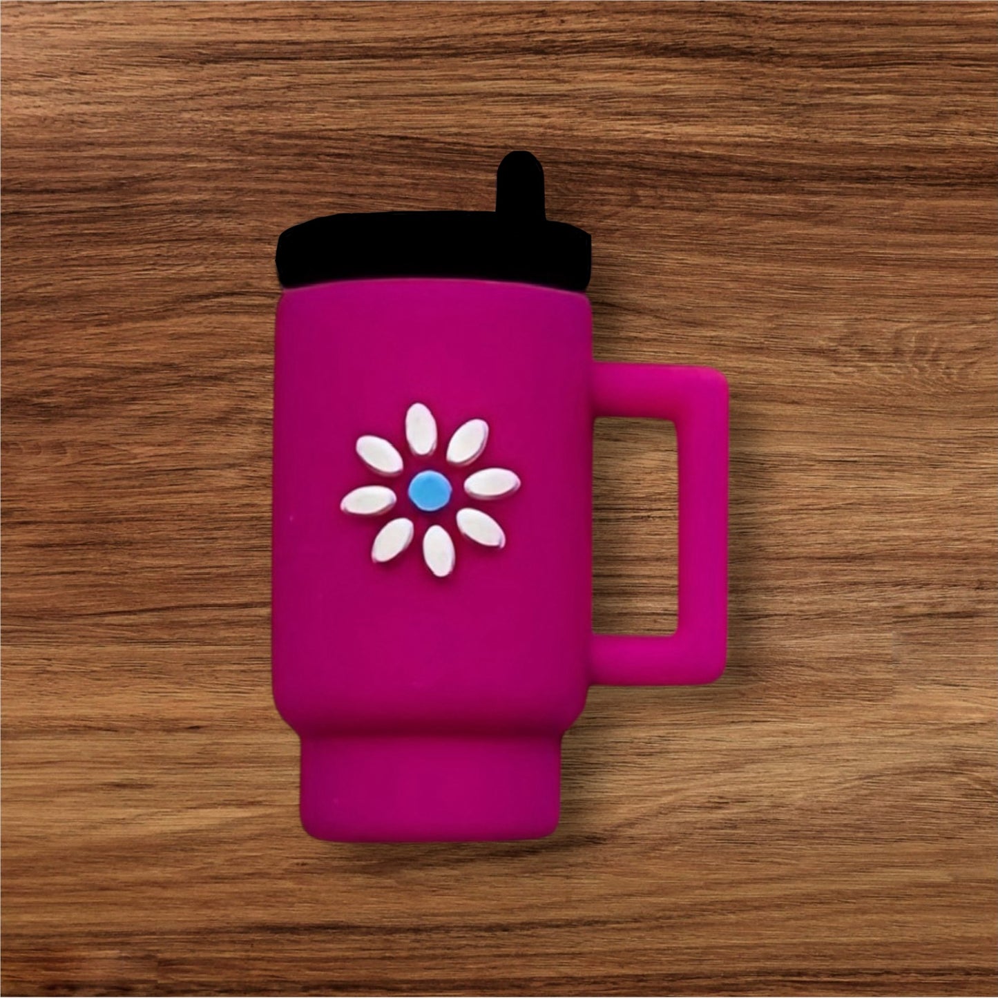 3-D Floral Tumbler Focal